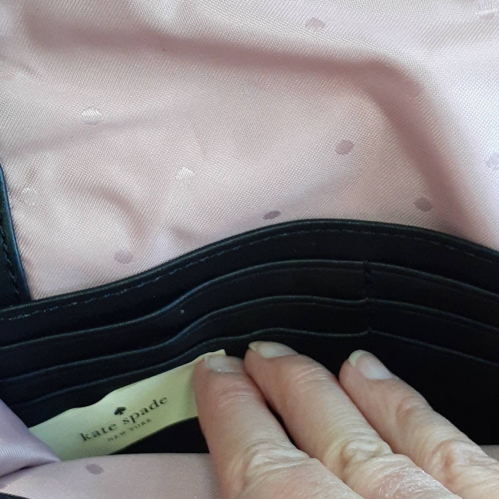 Kate Spade Leather Bag with gingham quilting - Picture 7 of 12